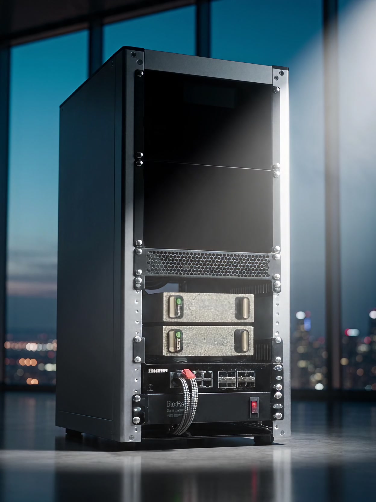 FalloutBox Cluster Rack render